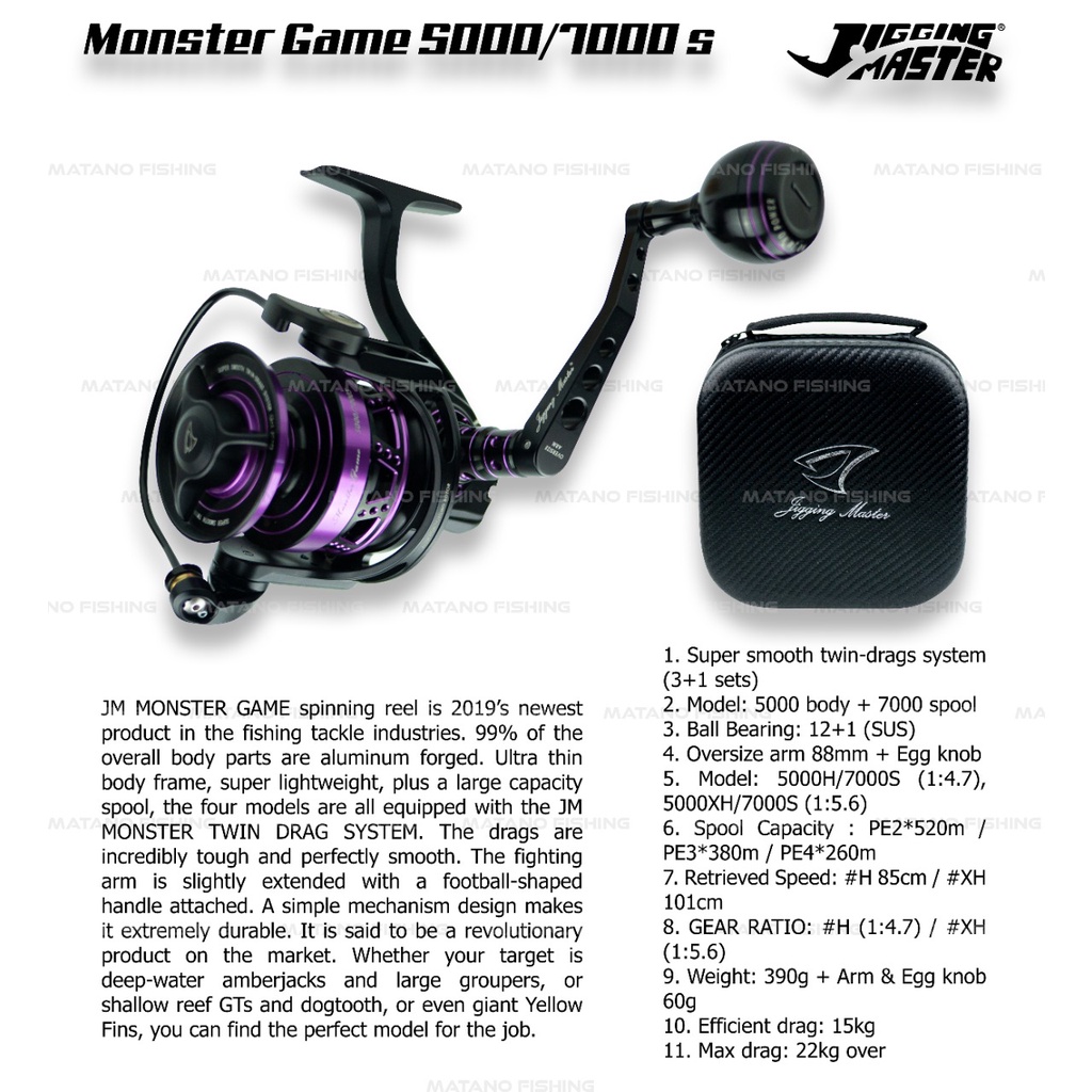 reel jigging master 5000