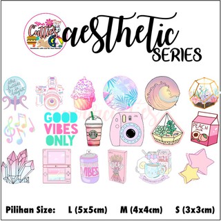 STICKER AESTHETIC PASTEL RUGI KALO GA PUNYA | Shopee Indonesia