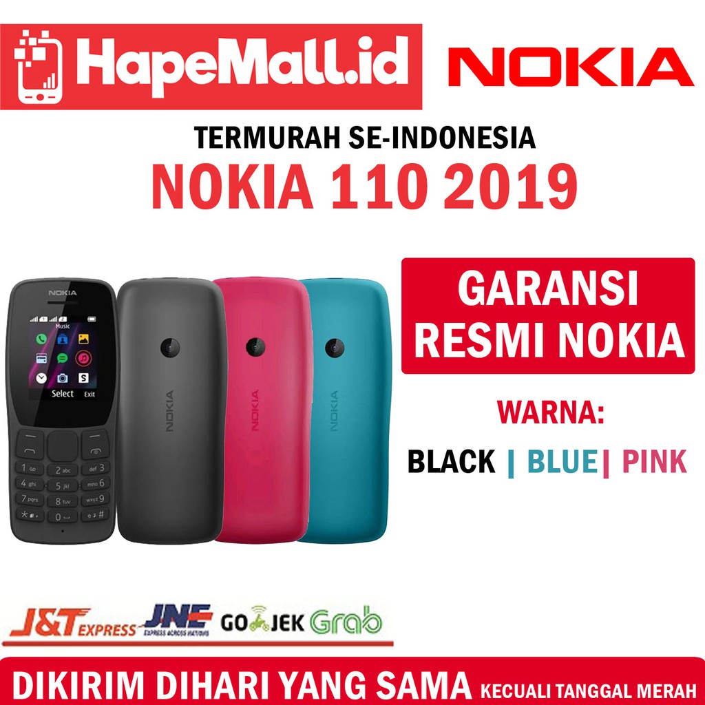 NOKIA 110 2019 GARANSI RESMI NOKIA INDONESIA TERMURAH | Shopee Indonesia