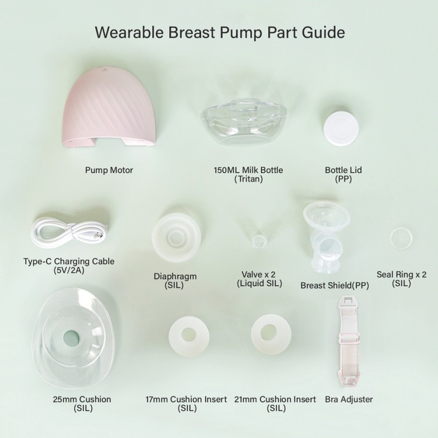 Horigen SuperStar Pompa Asi Elektrik Handsfree / Wearable Breastpump