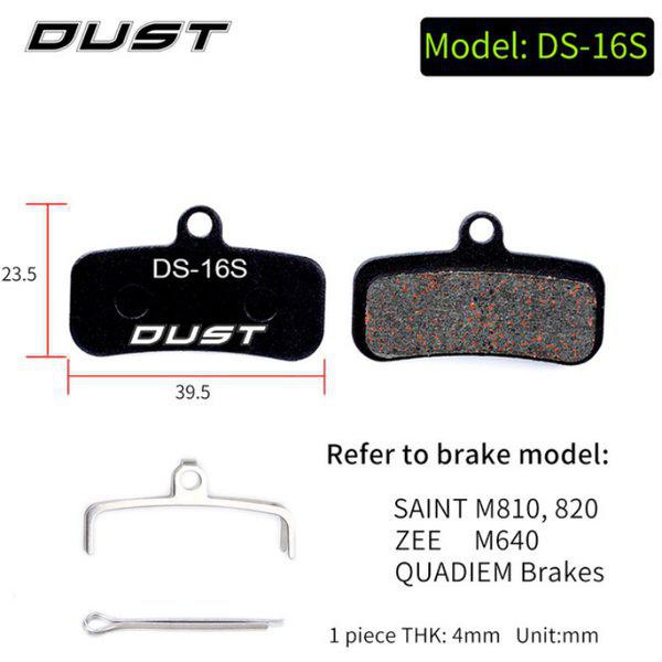 Brake Pad dust Kampas Rem Shimano Zee Resin M640 Saint piston BRAKEPAD