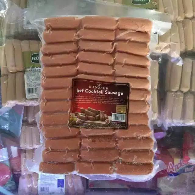 KANZLER BEEF COCKTAIL SAUSAGE Sosis Sapi premium Kanzler Beef Cocktail 1KG