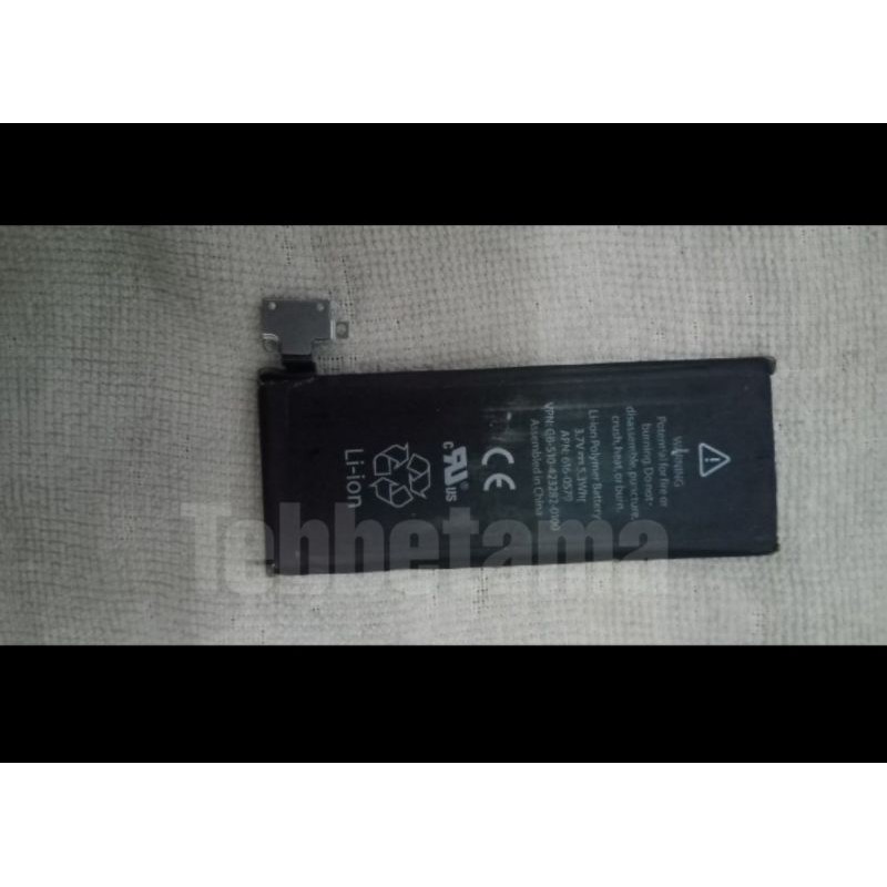 Batre iphone 4s original cabutan