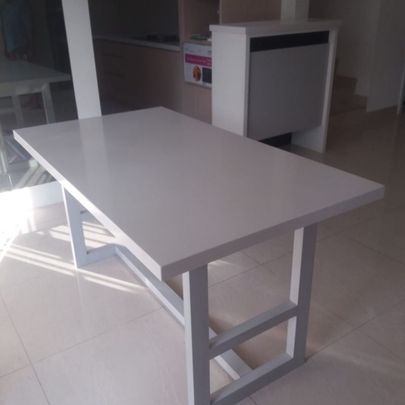 marmer putih sintesis / meja dapur marmer granit