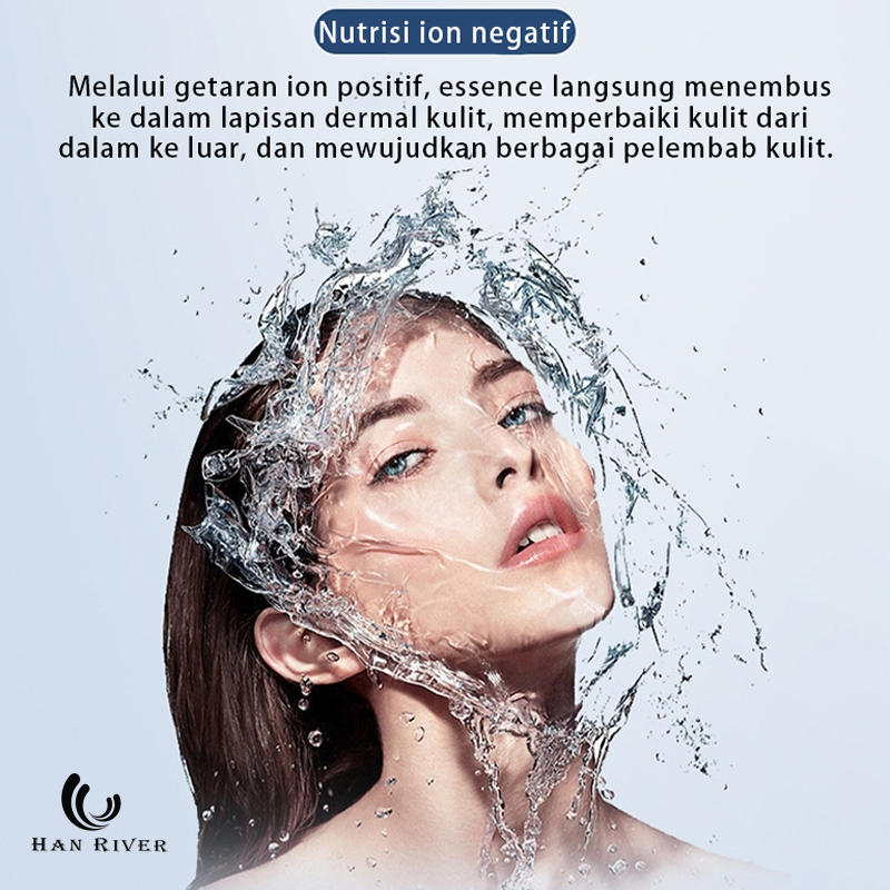 Alat Setrika Wajah HRDRY01WH/Pemijat Perawatan Kulit /Anti Anging Facial Massage