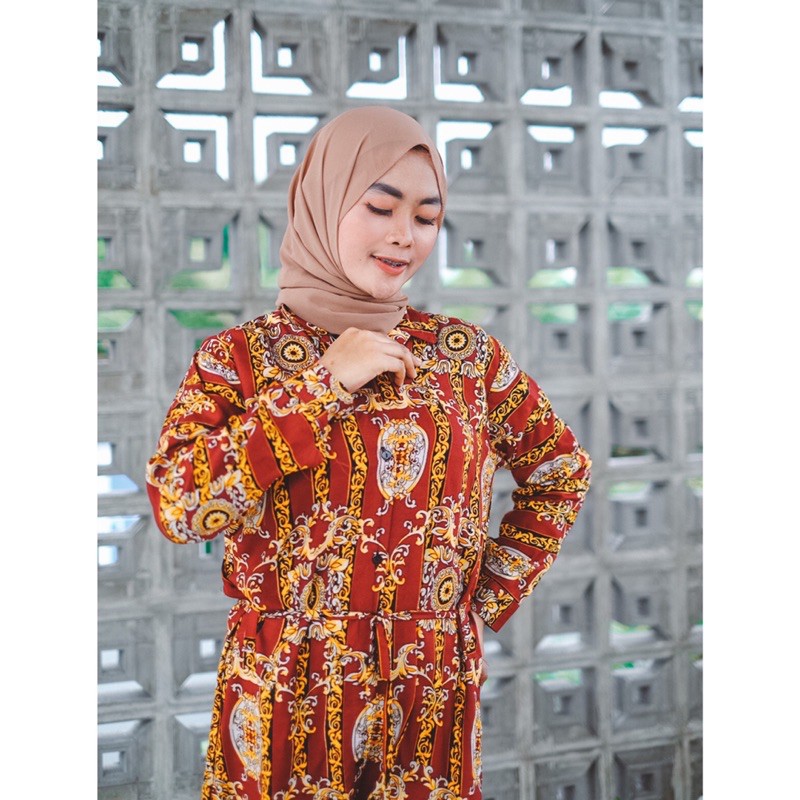 (RPA) TUNIK QYARA SULTAN DAILY BUSUI FULL KANCING TUNIK WANITA RAYON VISCOSE PREMIUM