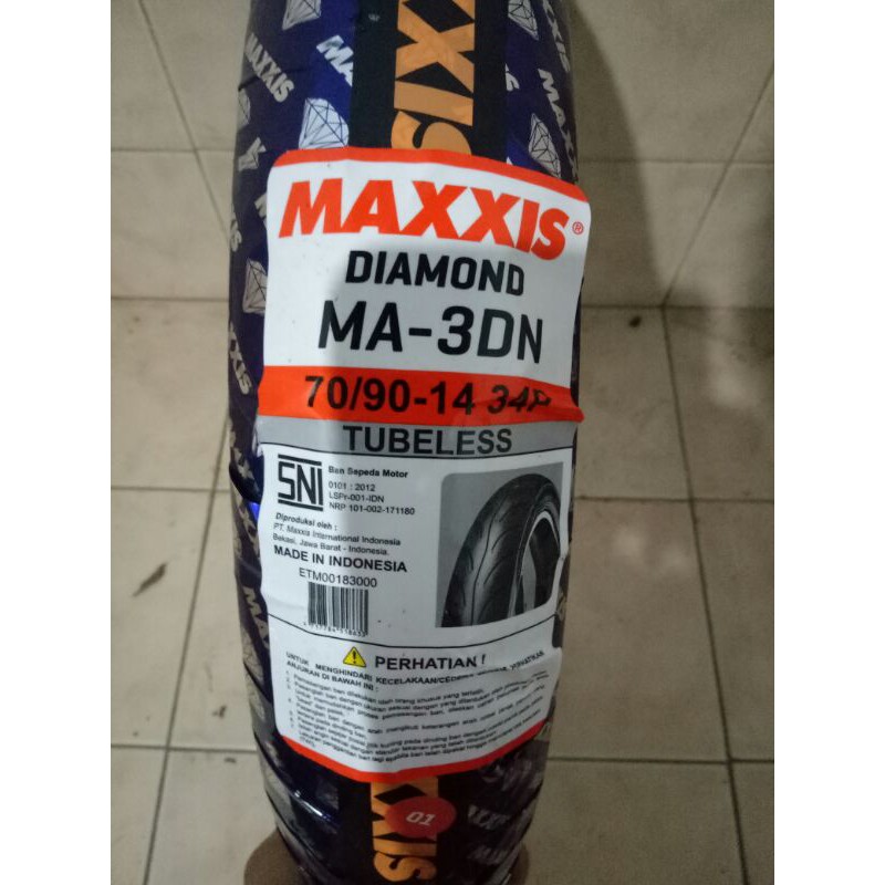 ban maxxis matic ban maxxis diamond 70 90-14 tubeless