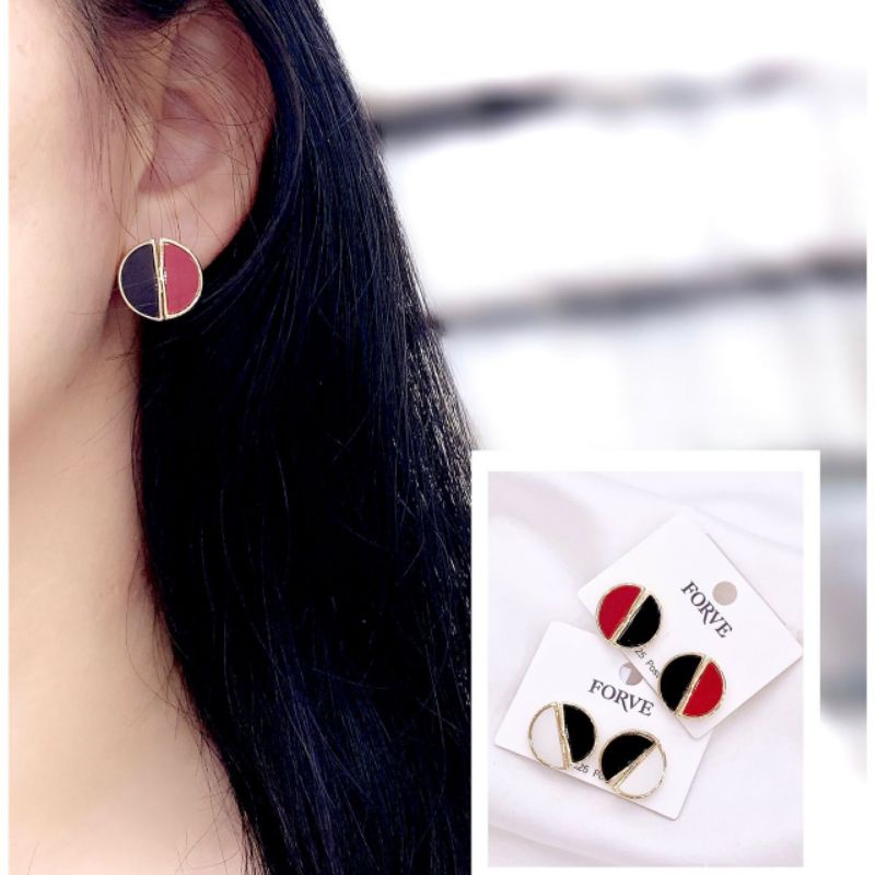 Anting Silver925 perak Premium Quality Anti karat anti alergi Starling silver platgold Ts032