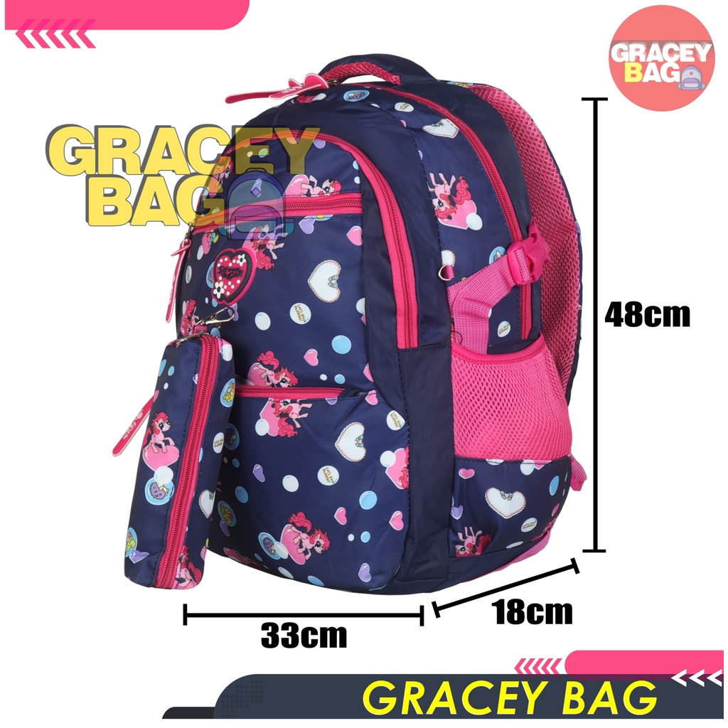 GB-71120 Tas ransel anak perempuan Silvergirl