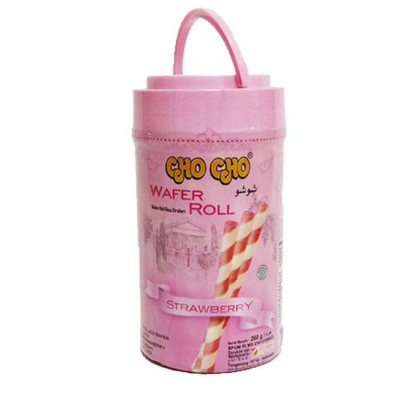 

Cho Cho Wafer Roll Strawberry 260gr / Astor Stroberi