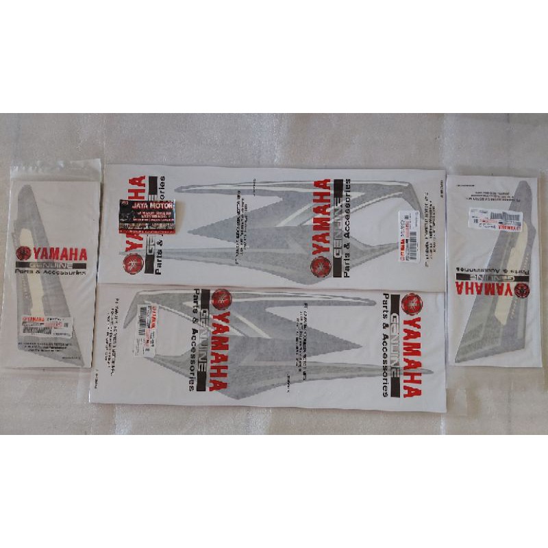 LIS BODY STRIPING STIKER RX KING 2004 BIRU SET ORI ORIGINAL YAMAHA