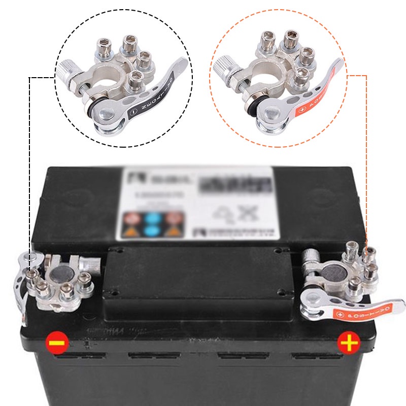 Terminal Accu Mobil/Klem Kepala Aki/Quick Release Terminal Aki Mobil/Terminal Kepala Aki Mobil