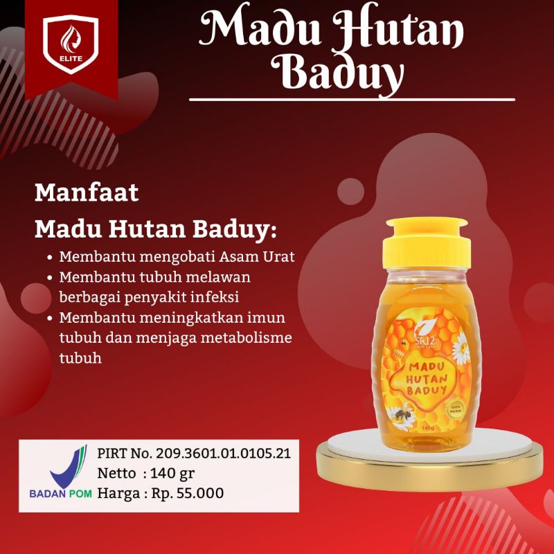 

ORIGINAL!!Madu Hutan Baduy SR12