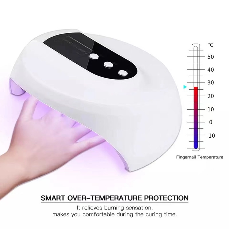 UV LED LAMP CURE Z10 ALL GEL NO HEAT / LAMPU UV PENGERING SEGALA KUTEK GEL TANPA PANAS TIMER UV LAMP GEL POLISH