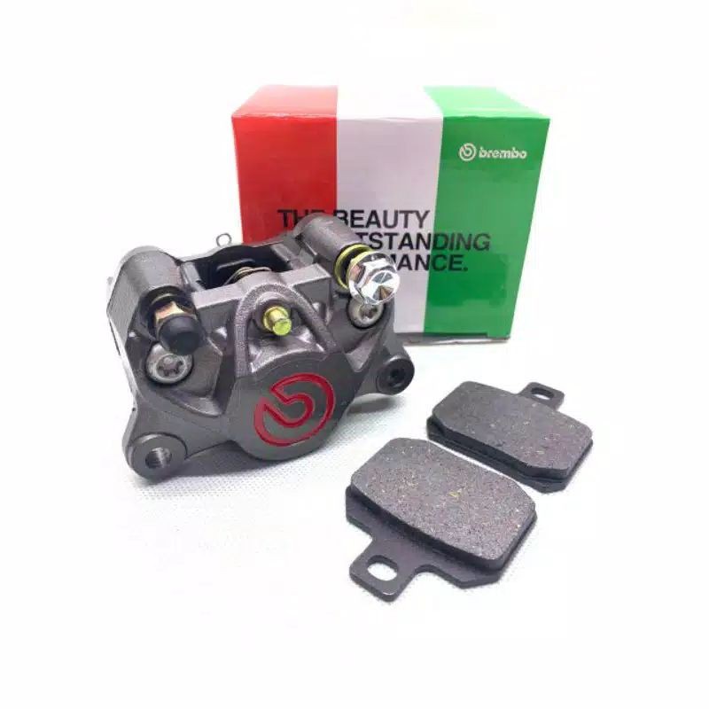 Kaliper Brembo 2 Piston Big Logo Plus Free Kampas Original Brembo Thailand