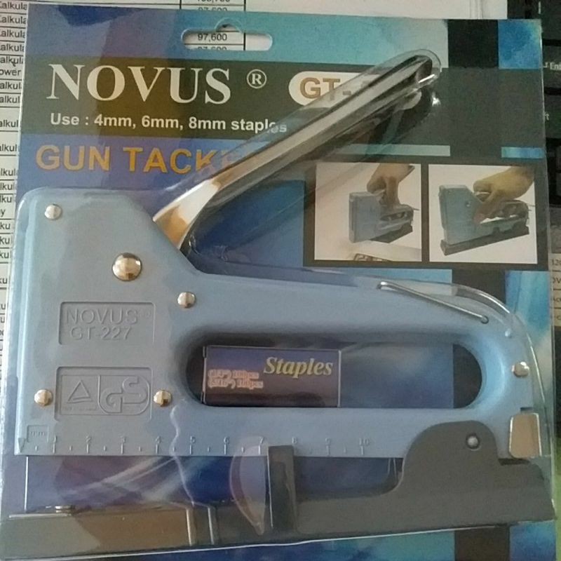 

stapler tembak novus GT227