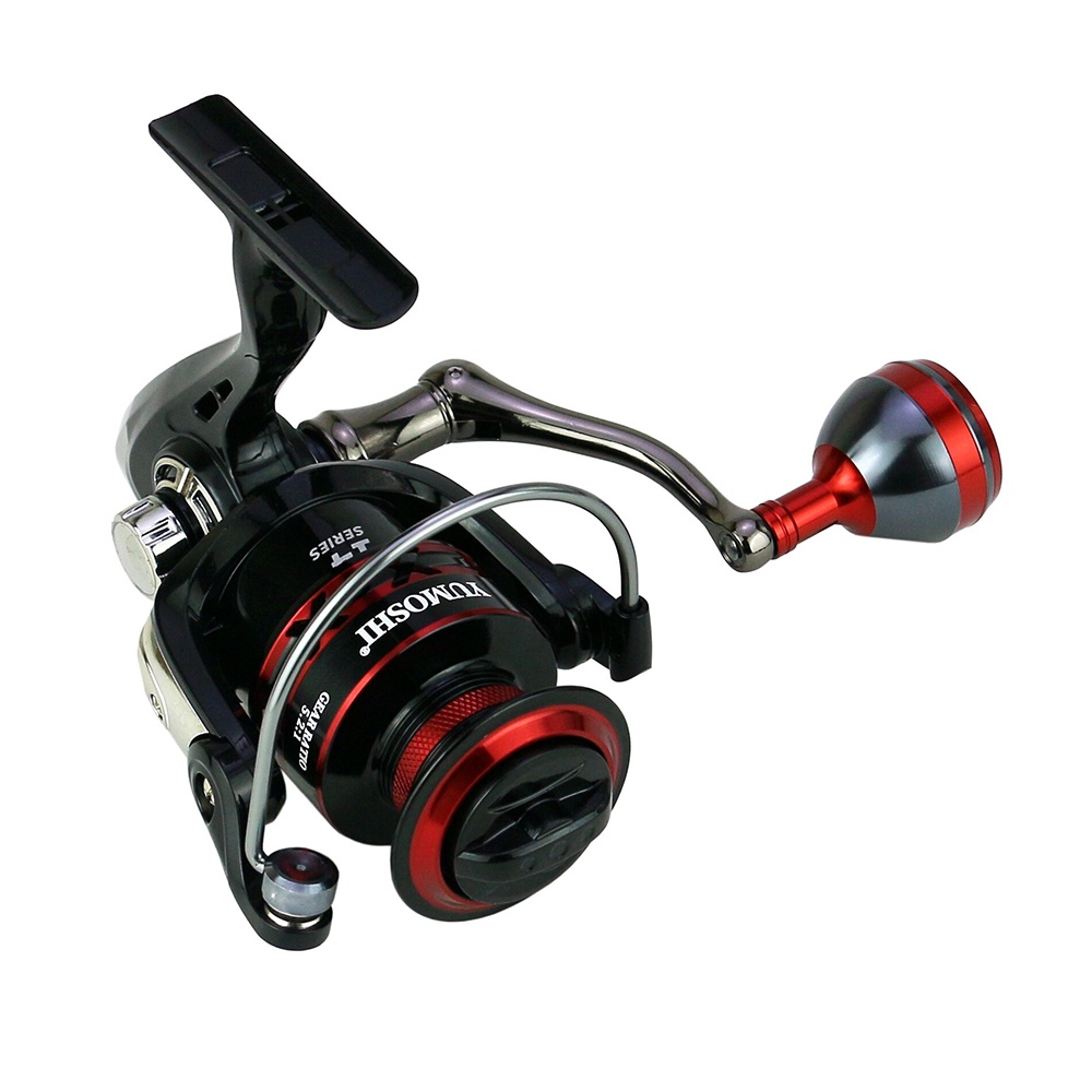 (TERMURAH) RS2000 Reel Pancing Gulungan Spinning 12 Ball Bearing - Hitam