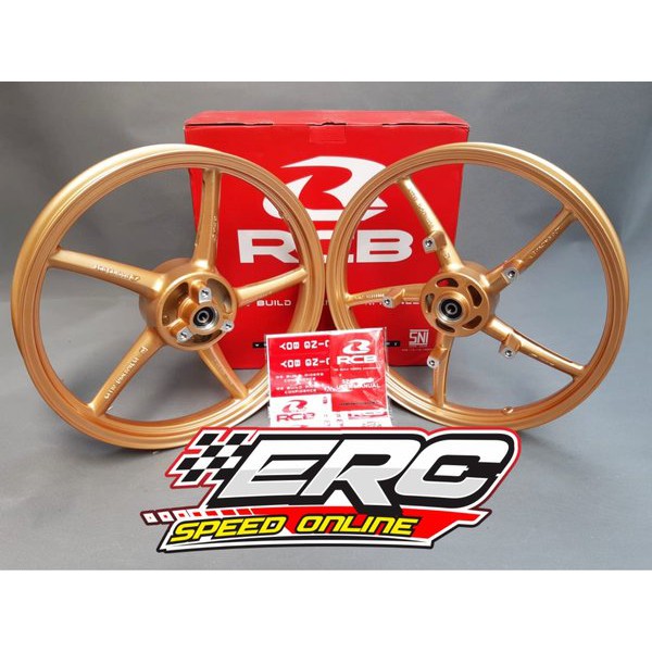 VELG RCB SP 522 SATRIA F U GOLD 160 185  RACING ORIGINAL ORI