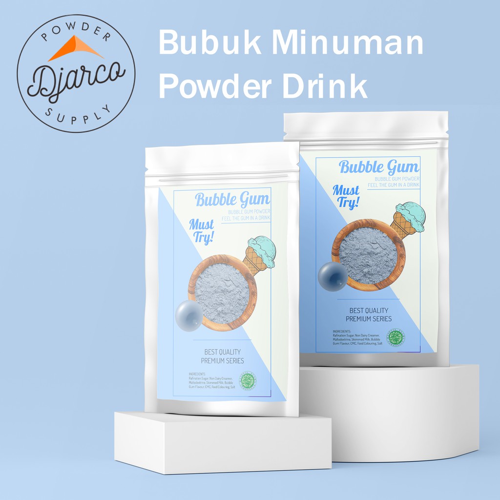 

1000 GRAM/1 KG PREMIUM BUBBLEGUM MILK POWDER DRINK - SERBUK BUBUK MINUMAN SUSU BUBBLEGUM BISA GROSIR