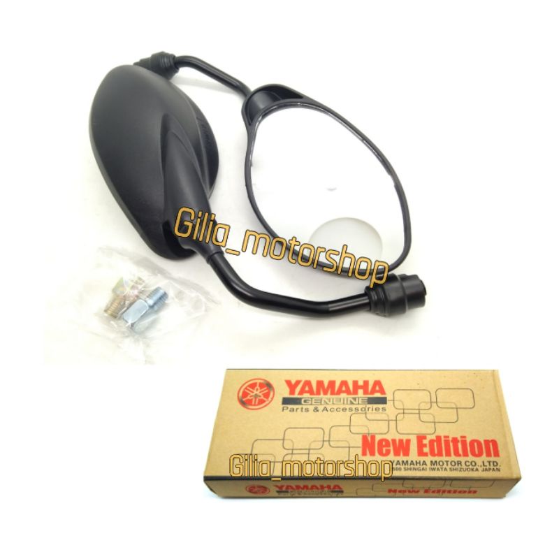 Spion Yamaha X1 Mirror Putih datar Universal Motor Drat Honda yamah