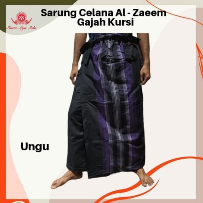 Sarung Celana Al - Zaeem Gajah Kursi GrosirSorbanSolo