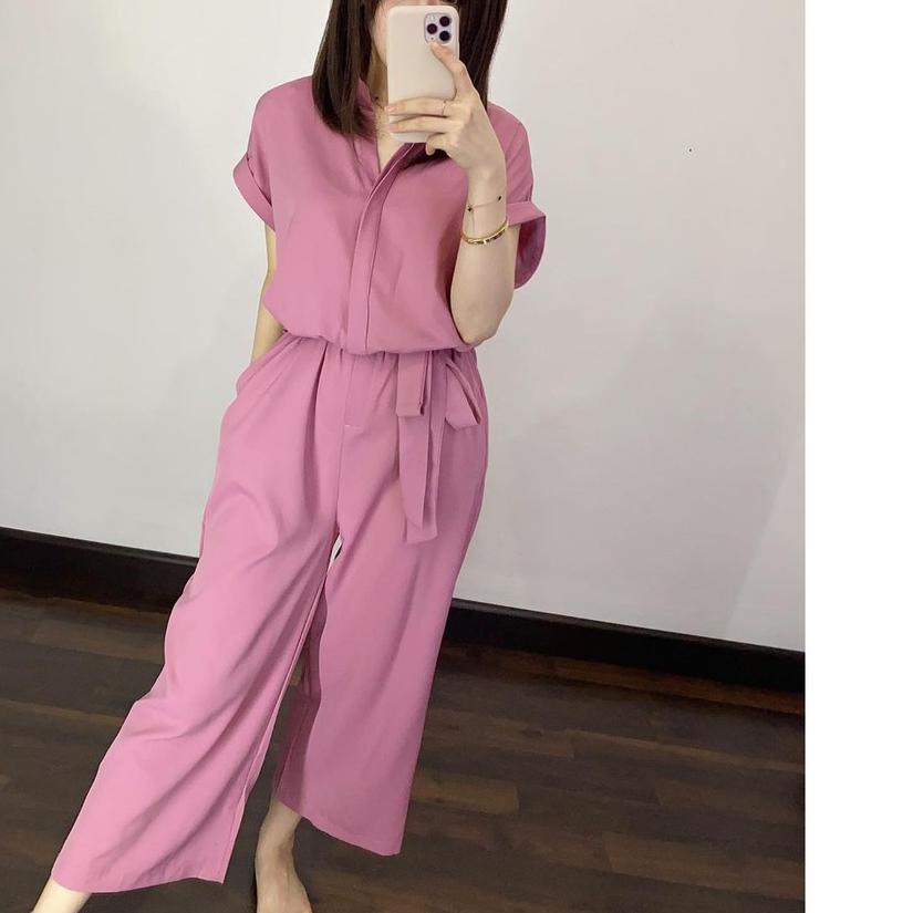 ♣ [ ] GARANSI Gisela Jumpsuit l Gisella JS Fashion Wanita Muslim ❇