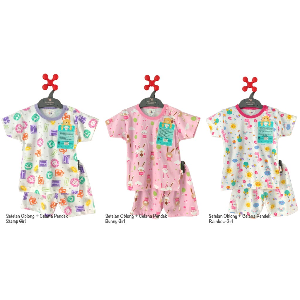 LIBBY Size Small Setelan Oblong Celana Pendek MOTIF MIX LIBBY Size Small Setelan Oblong Celana Pendek MOTIF MIX