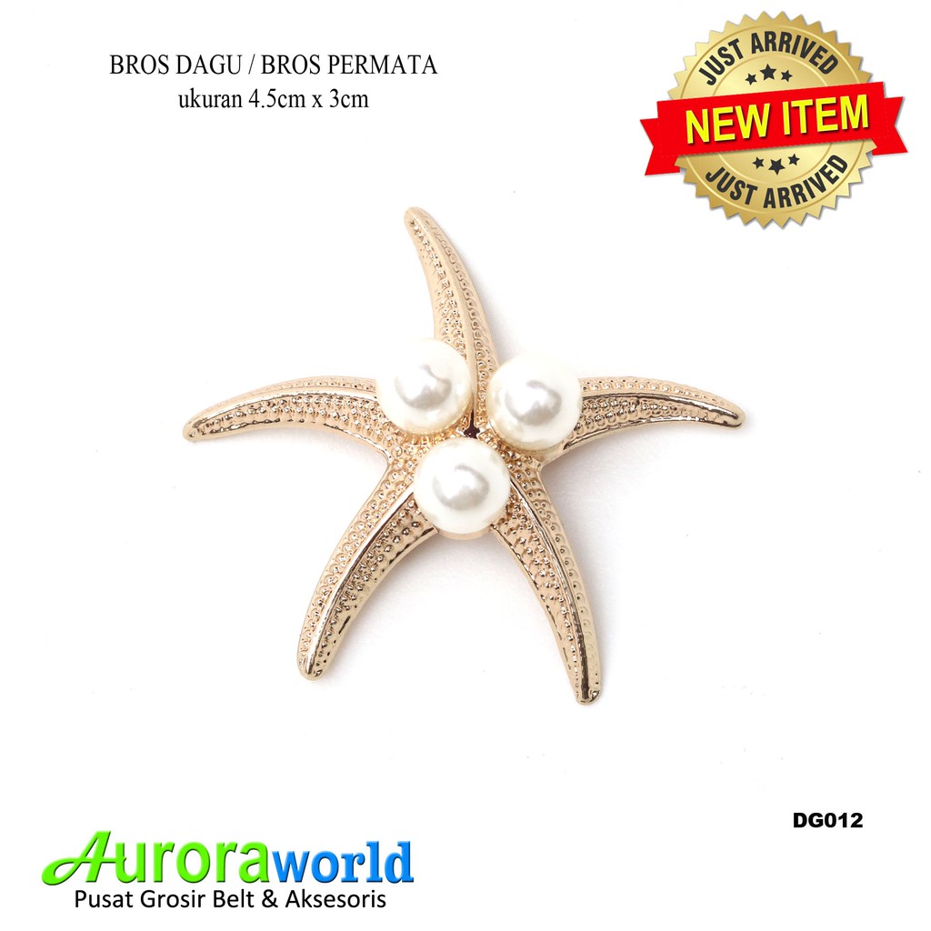 Auroraworld Bros cantik Brooch