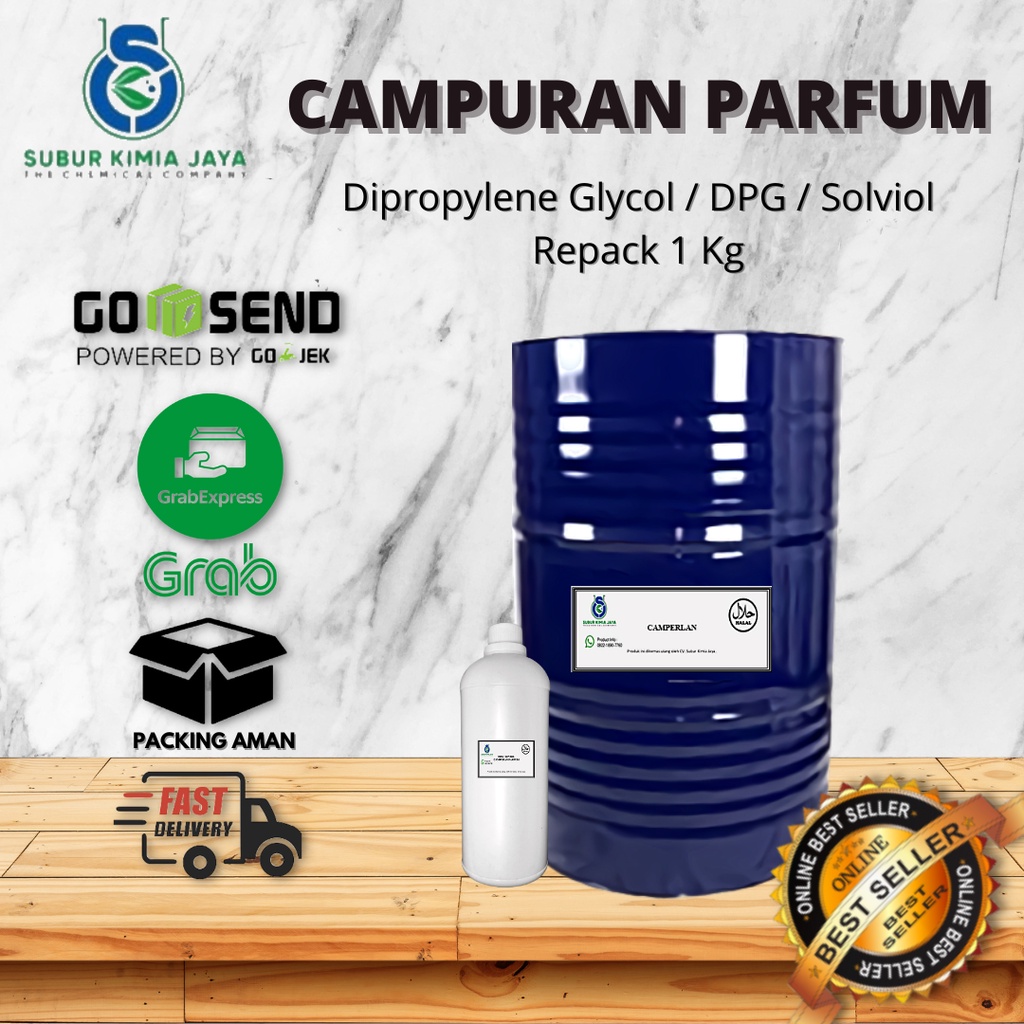 

DPG / Solviol / Solfior / Sol - Campuran Biang Parfum non 1 KG Premium