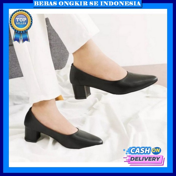 Sepatu Sendal High Heels Pesta Kekinian Terbaru Sandal Jinjit Chunky Haigh Heels Ck Casual Empuk Hak