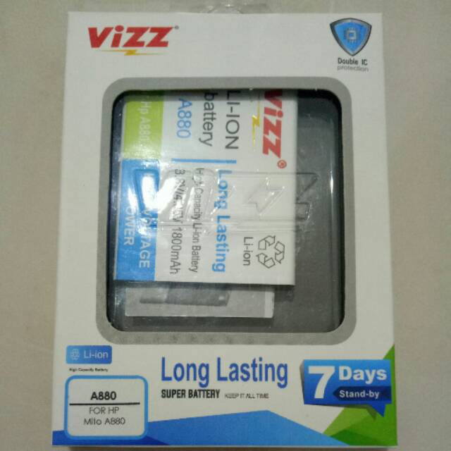 Baterai Vizz Mito A880/A990