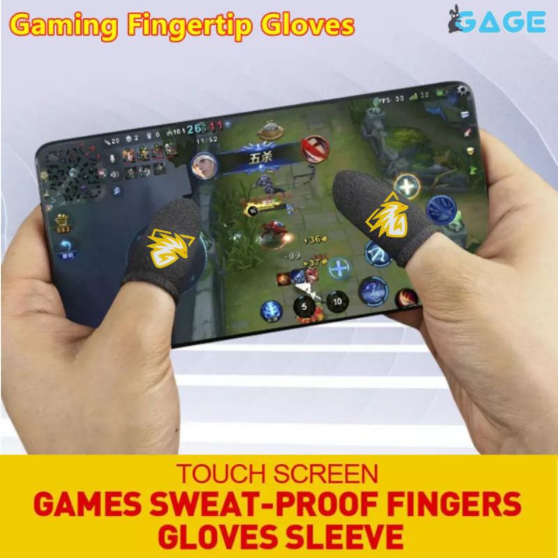 PROMO Sarung Tangan Jempol Jari Game Anti Keringat Basah Super Sensitif