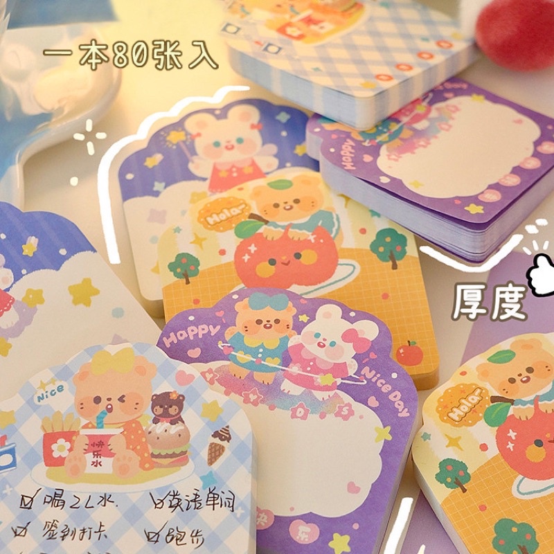 

Happy Games - Sticky Notes Cartoon Como Student Notepad Aesthetic [thehanscorner]