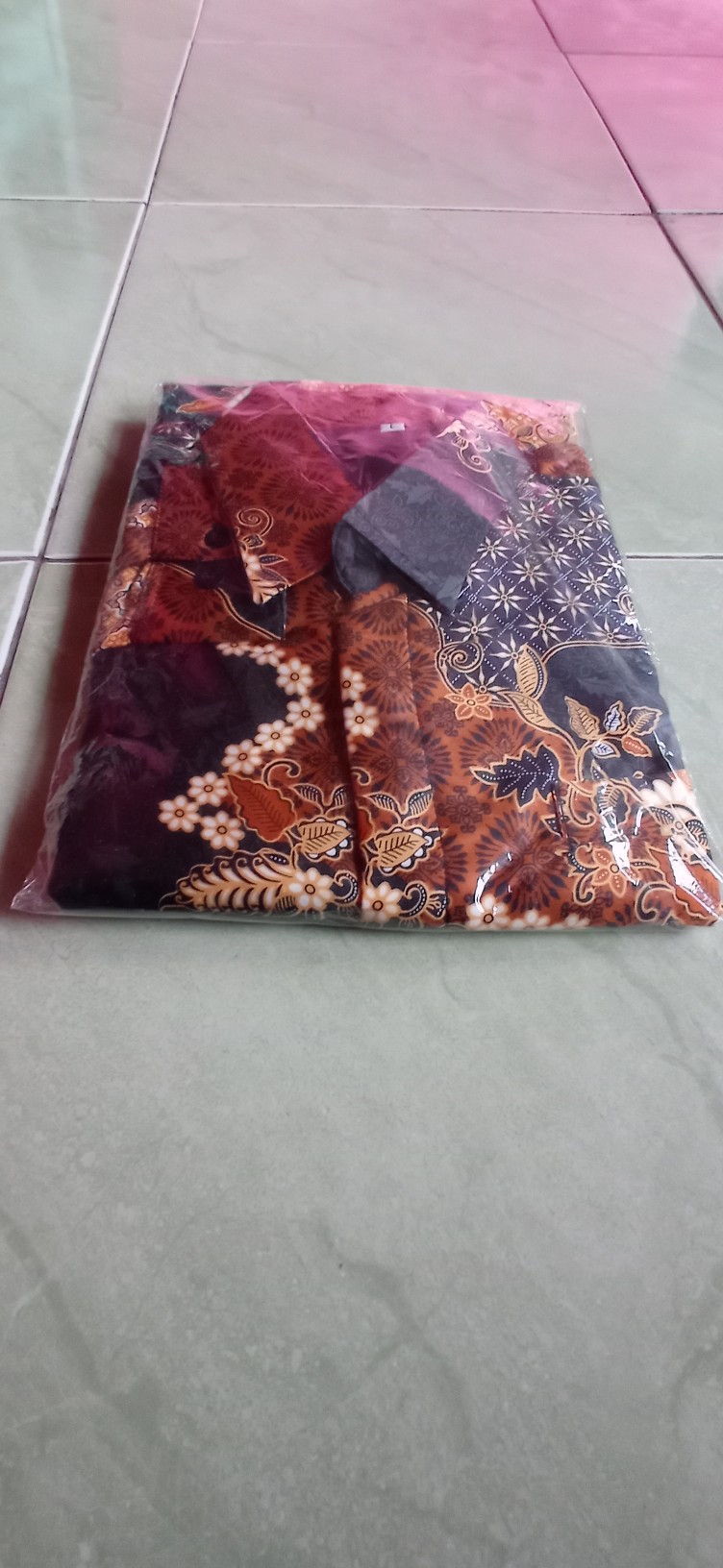 Kemeja Batik Semi Sutra Pria Lengan Panjang Furing Istimewa Termurah Berkualitas