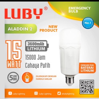 Senter Tangan LED plus Lampu Emergency Super Terang USB 30 Watt