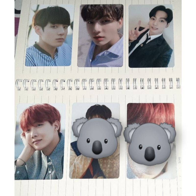 PHOTOCARD DICON 101 BTS JUNGKOOK GLOWING