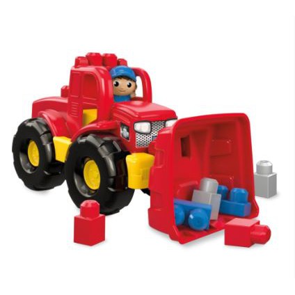 mega bloks dump truck with scoop