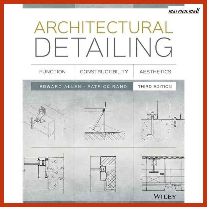 

buku-arsitek- architectural detailing function, constructibility, aesthetics -design.