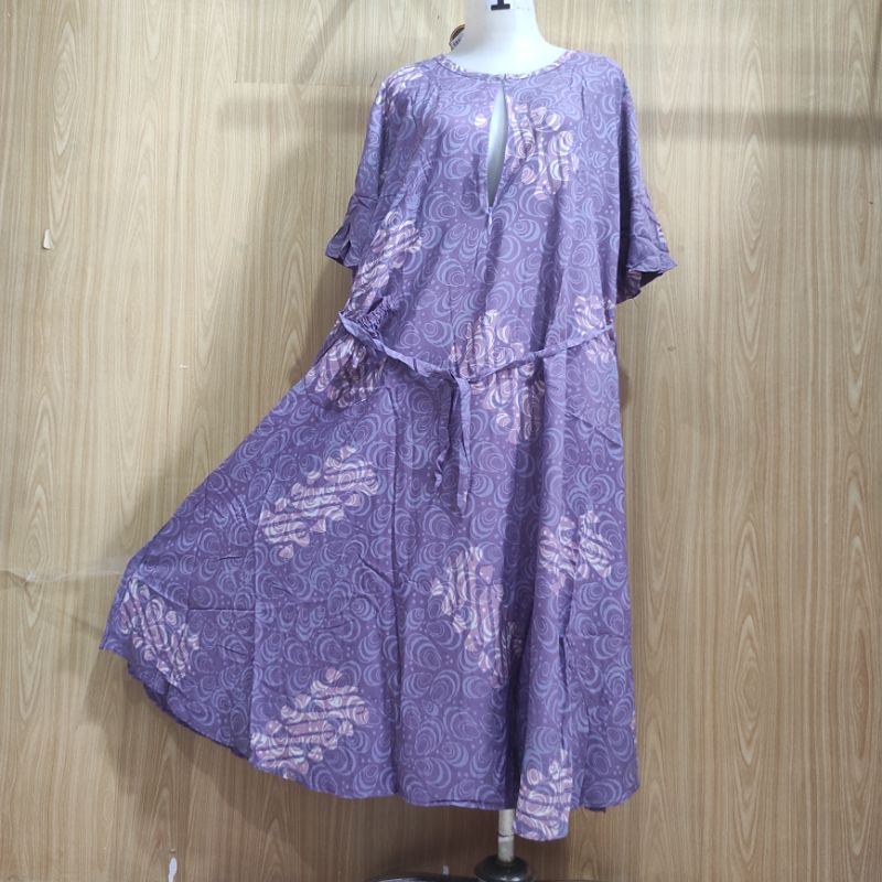 Batik Qonita Daster Rosita Saku Sleting Motif Halus 2-Motif 3