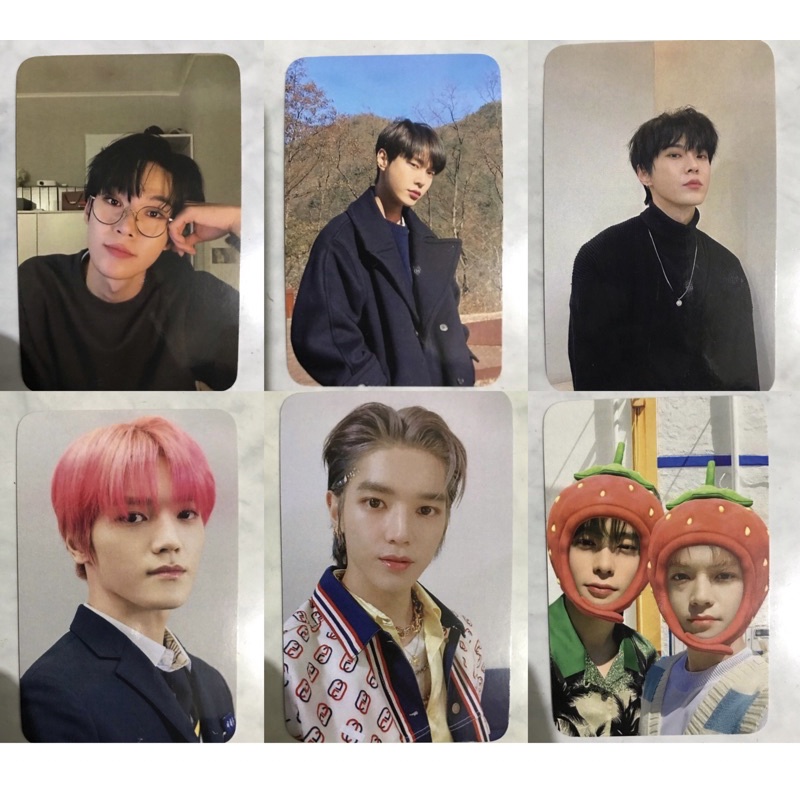 Photocard Unofficial Doyoung, Taeyong, Jaehyun