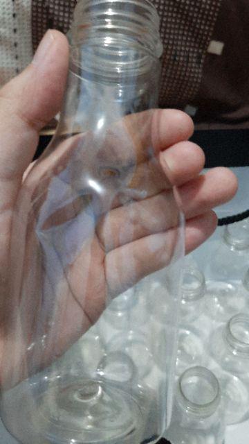 Botol Plastik 250ml Pir / Botol Jus Murah / Botol Pet / Botol Minuman