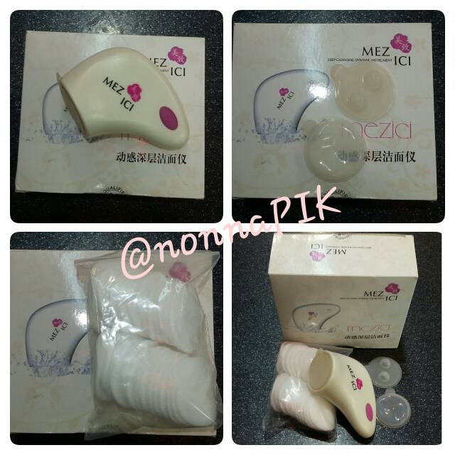 Facial Pore Cleansing Brush + Holder / Sikat Muka / Sikat Wajah Getar [ Battery ]