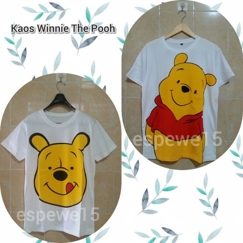 Atasan Kaos Winnie The Pooh