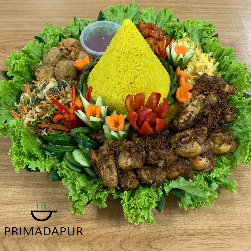 Nasi Tumpeng Istimewa Primadapur Porsi Untuk 30 Orang Shopee Indonesia