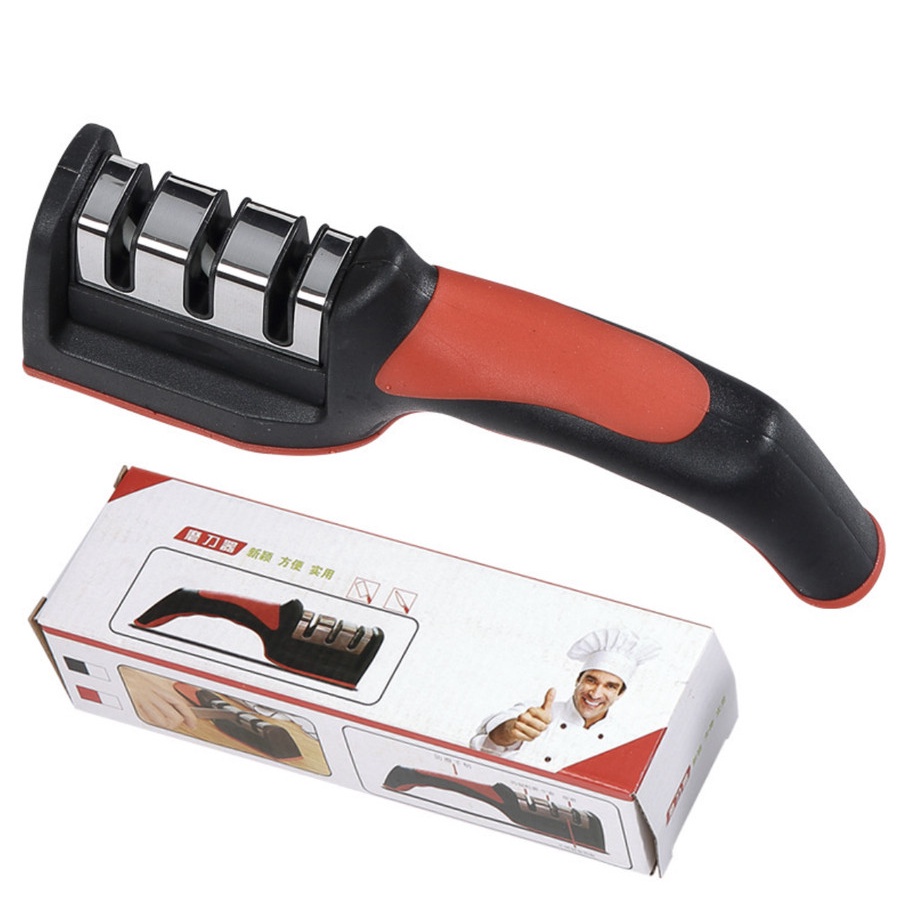 

Terlaris KNIFE Sharpener H1903 Alat Asahan Pengasah Penajam Pisau Gunting Keren