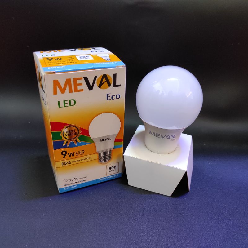 Lampu Led 9 Watt Meval Eco