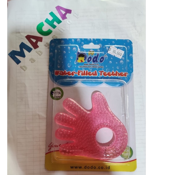 Dodo Water Field Teether / Gigitan Bayi Motif isi Air / Mainan Gigitan Bayi