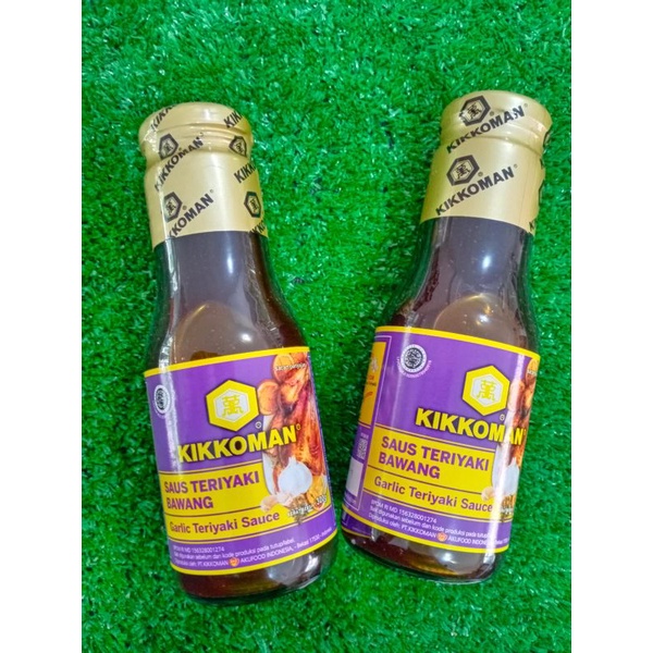 

KIKKOMAN SAUS GARLIC TERIYAKI