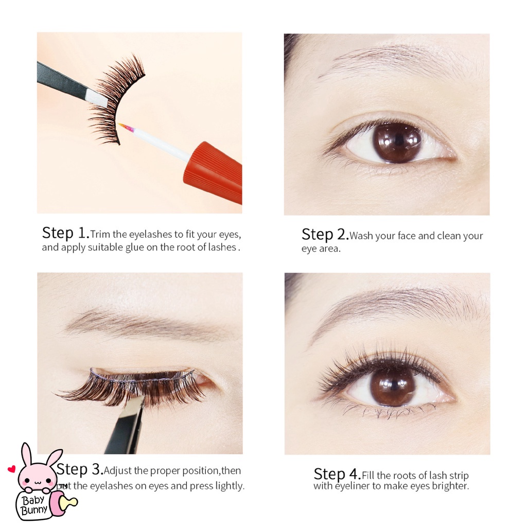 ❤ BELIA ❤ GLAMFIX Adhesive Lash Liner | Lem Bulu Mata 2in1 bisa untuk Eyeliner | GLAM FIX Alat Kecantikan Makeup YOU | BPOM