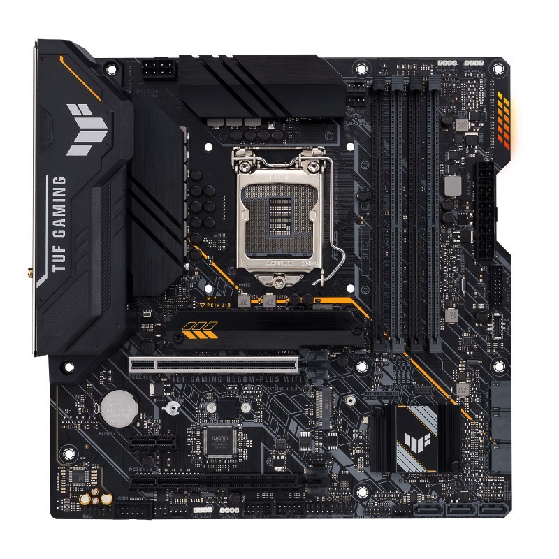 Mainboard Asus Tuf Gaming B560M Plus WiFi - mATX LGA1200 - Asus B560M Plus WiFi LGA 1200 intel Gen11